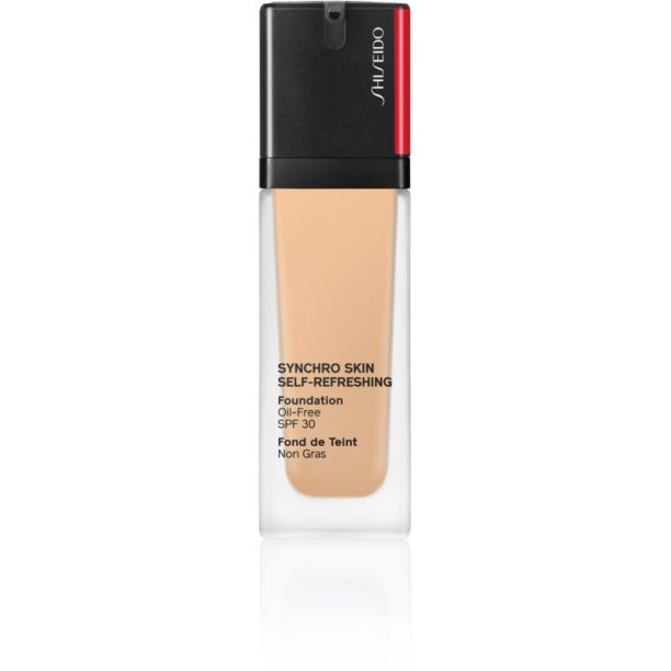 Shiseido Synchro Skin Self-Refreshing Foundation дълготраен фон дьо тен SPF 30 цвят 260 Cashmere 30 мл. на ниска цена