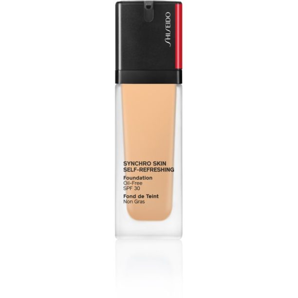 Shiseido Synchro Skin Self-Refreshing Foundation дълготраен фон дьо тен SPF 30 цвят 310 Silk 30 мл. на ниска цена