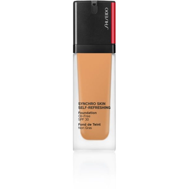 Shiseido Synchro Skin Self-Refreshing Foundation дълготраен фон дьо тен SPF 30 цвят 410 Sunstone 30 мл. на ниска цена