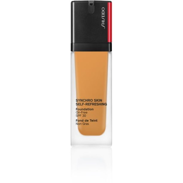 Shiseido Synchro Skin Self-Refreshing Foundation дълготраен фон дьо тен SPF 30 цвят 420 Bronze 30 мл. на ниска цена