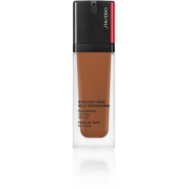 Shiseido Synchro Skin Self-Refreshing Foundation дълготраен фон дьо тен SPF 30 цвят 530 Henna 30 мл. на ниска цена