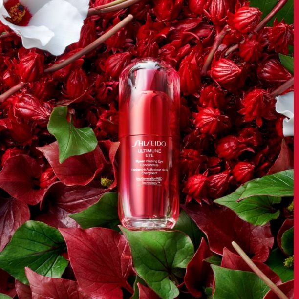 Shiseido Ultimune Eye Power Infusing Eye Concentrate очен серум за цялостна защита против бръчки 15 мл. купи на топ цена