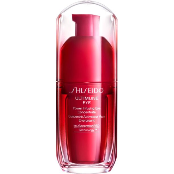 Shiseido Ultimune Eye Power Infusing Eye Concentrate очен серум за цялостна защита против бръчки 15 мл. на ниска цена