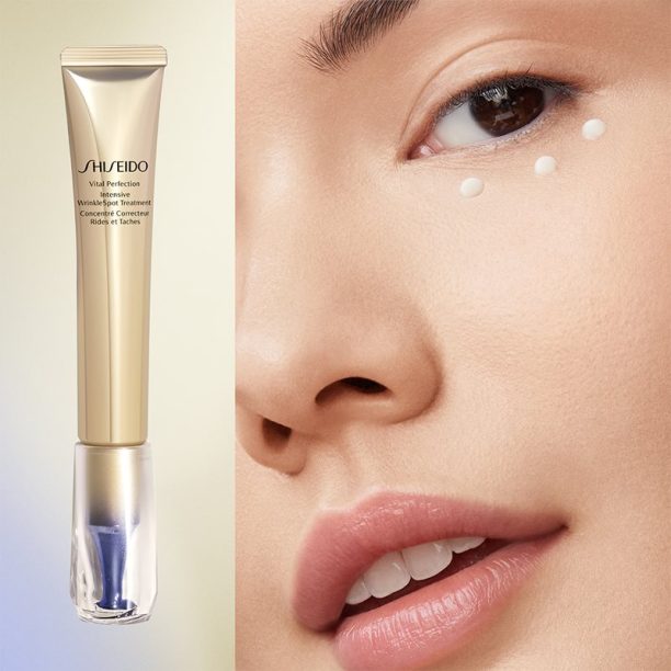 Shiseido Vital Perfection Intensive Wrinklespot Treatment крем против бръчки на лицето и шията 20 мл. купи на топ цена