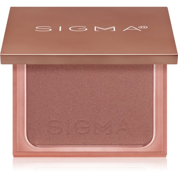 Sigma Beauty Blush дълготраен руж с малко огледало цвят Bronze Star 7