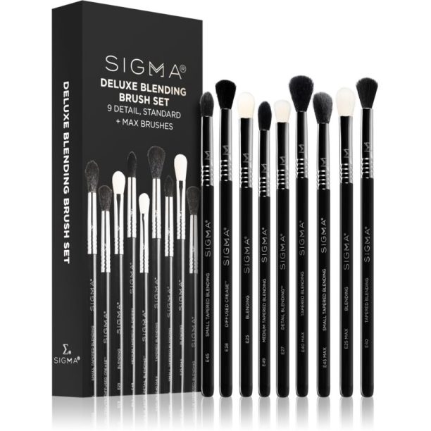 Sigma Beauty Deluxe Blending Brush Set комплект четки  (за очи)