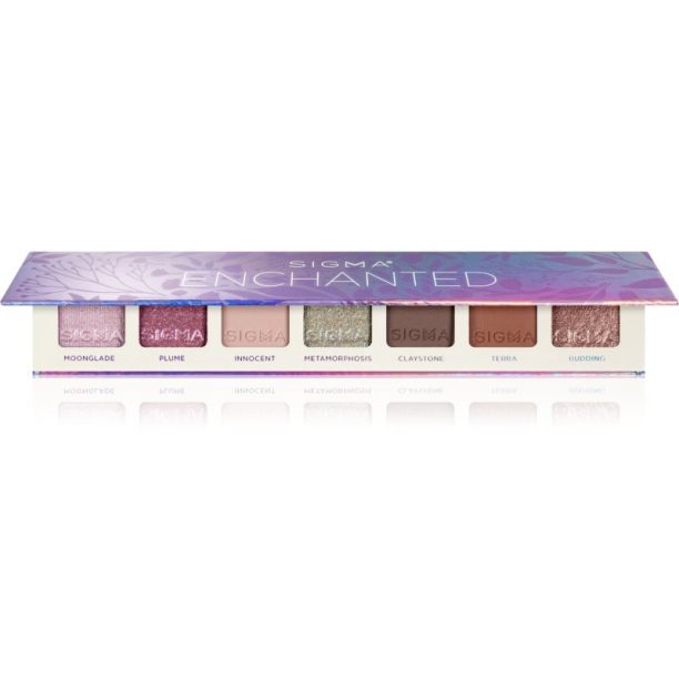 Sigma Beauty Enchanted Mini Eyeshadow Palette палитра сенки за очи 8