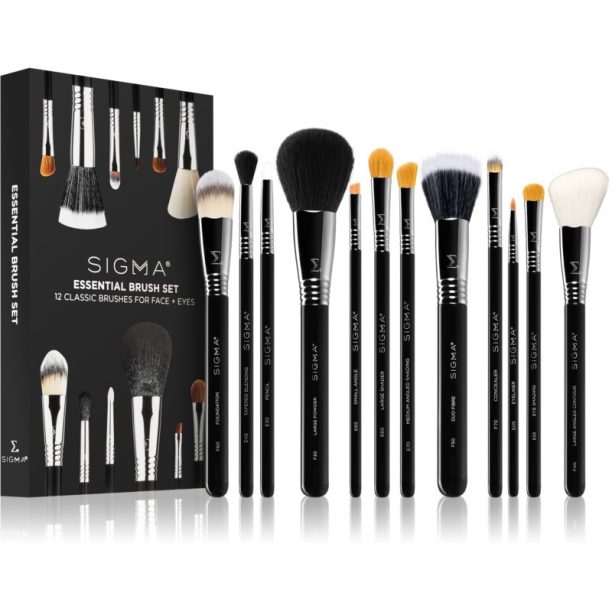 Sigma Beauty Essential Brush Set комплект четки