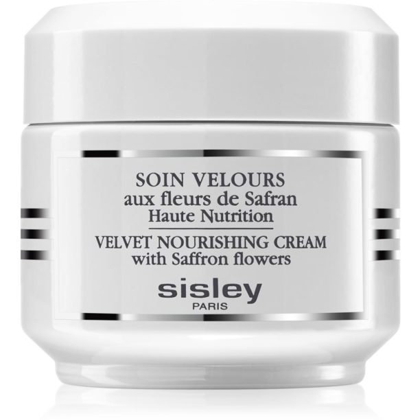 Sisley Velvet Nourishing Cream with Saffron Flowers хидратиращ крем за суха до чувствителна кожа 50 мл.