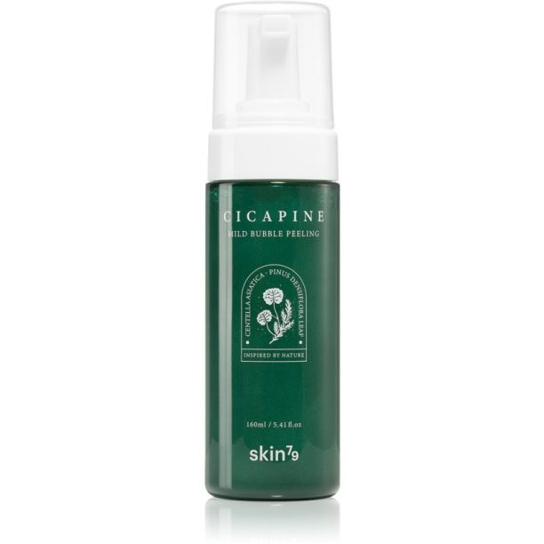 Skin79 Cica Pine нежна почистваща пяна с пилинг ефект 160 мл.