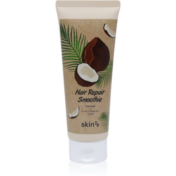 Skin79 Hair Repair Smoothie Coconut дълбоко регенерираща маска за суха и непокорна коса 150 мл.