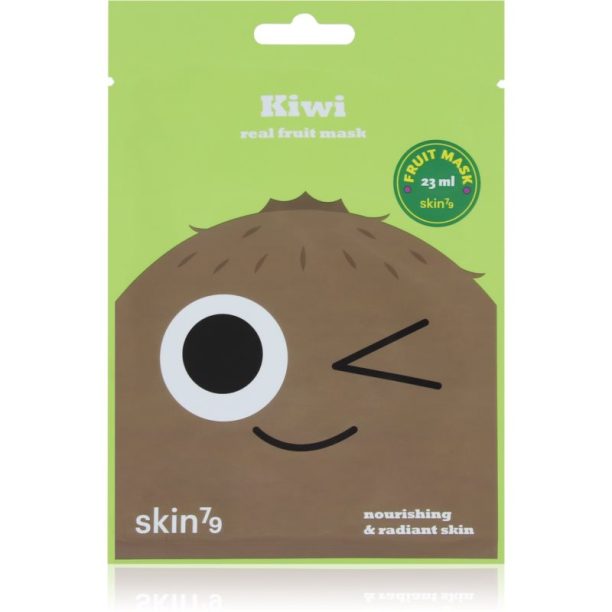 Skin79 Real Fruit Kiwi ревитализираща платнена маска 23 мл.