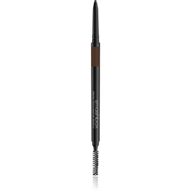 Smashbox Brow Tech Matte Pencil автоматичен молив за вежди с четка цвят Brunette 0.09 гр. на ниска цена