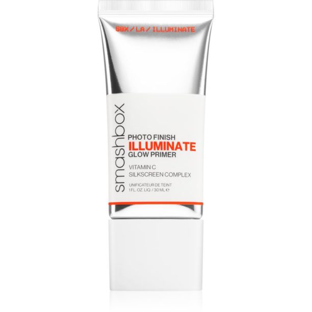 Smashbox Photo Finish Illuminate Glow Primer озаряваща основа под фон дьо тен 30 мл. на ниска цена