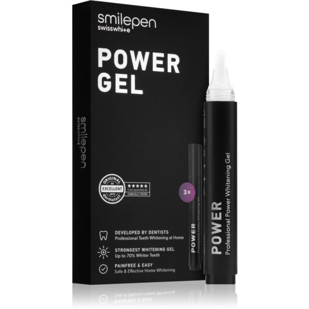 Smilepen Power Gel избелващ гел 3x6 мл.