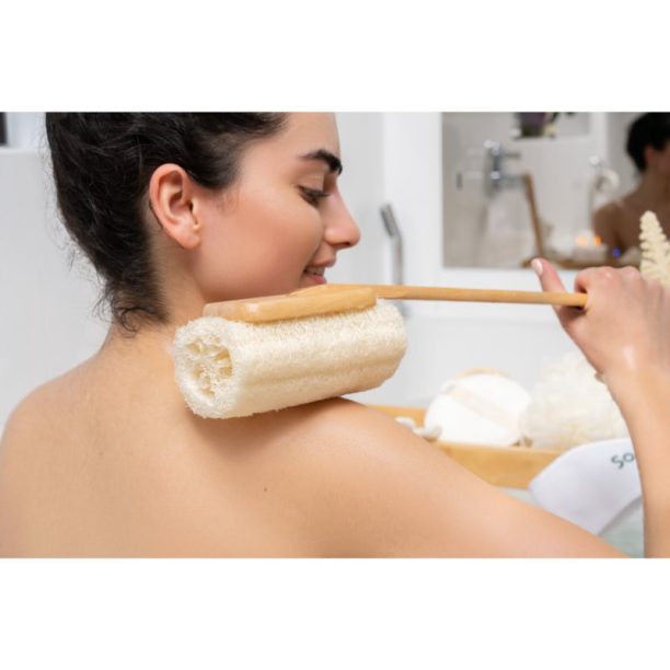 So Eco Natural Loofah Back & Body Brush натурална морска гъба за баня 1 бр. купи на топ цена