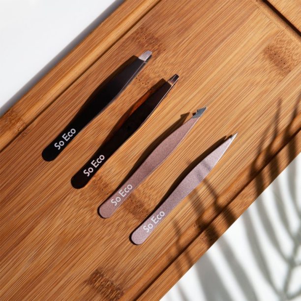 So Eco Tweezer Set Rose Gold комплект пинсети на ниска цена