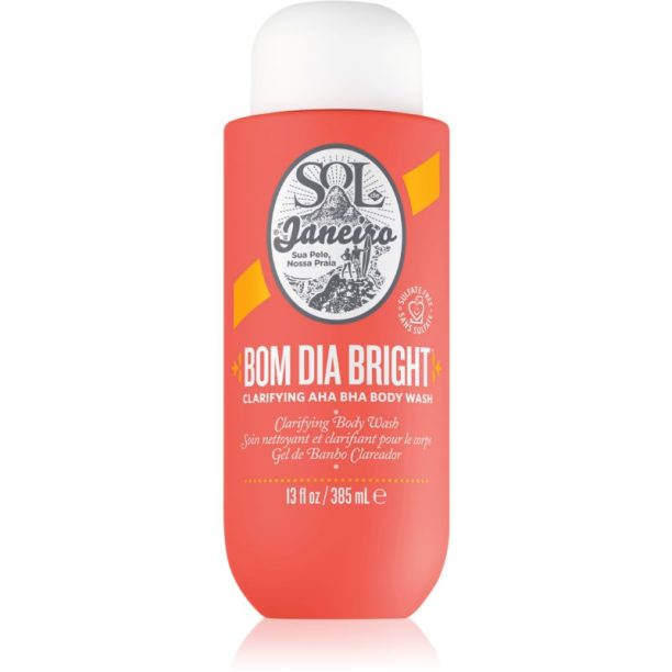 Sol de Janeiro Bom Dia™ Bright Body Wash ексфолиращ душ-гел с изглаждащ ефект 385 мл. на ниска цена