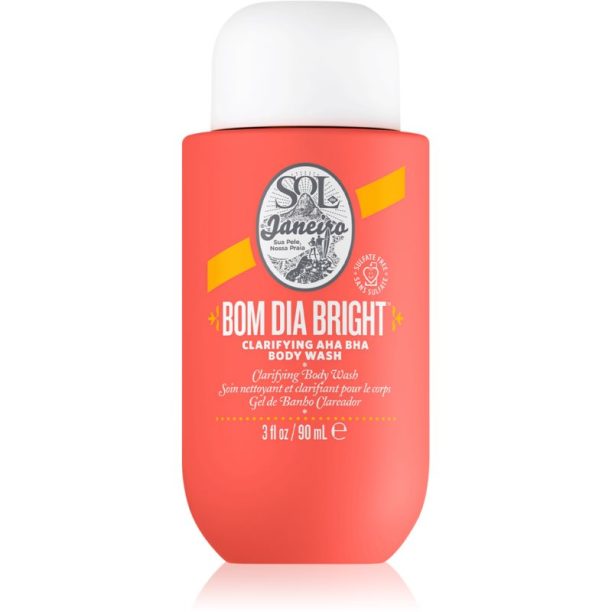 Sol de Janeiro Bom Dia™ Bright Body Wash ексфолиращ душ-гел с изглаждащ ефект 90 мл. на ниска цена