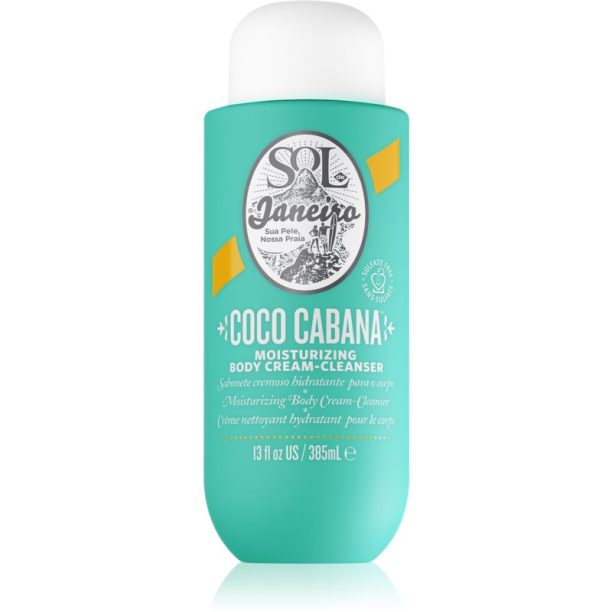 Coco Cabana Moisturizing Body Cream-Cleanser Sol de Janeiro Coco Cabana Moisturizing Body Cream-Cleanser интензивен овлажняващ крем под душа 385 мл.