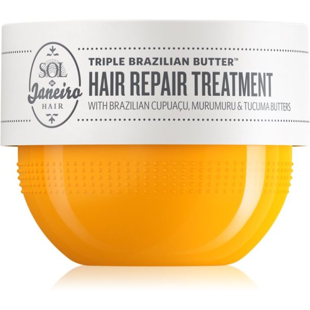 Sol de Janeiro Triple Brazilian Butter™  Hair Repair Treatment интензивна хидратираща и подхранваща маска за суха и увредена коса 75 мл. на ниска цена