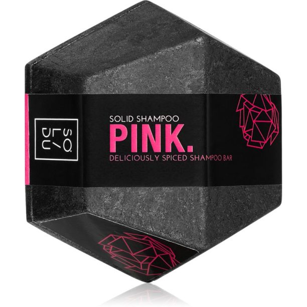 Solidu Pink Твърд шампоан За коса 65 гр.