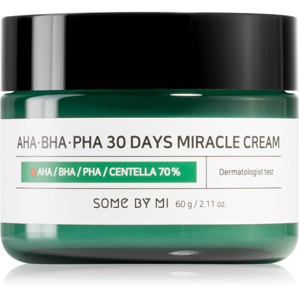 Some By Mi AHA∙BHA∙PHA 30 Days Miracle мултиактивен крем с успокояващ ефект 60 мл.