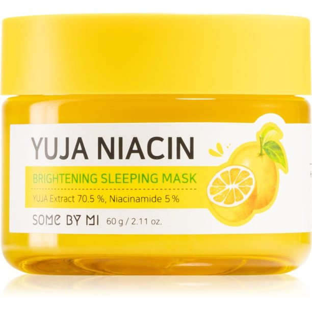 Some By Mi Yuja Niacin Brightening озаряваща нощна маска 60 гр.