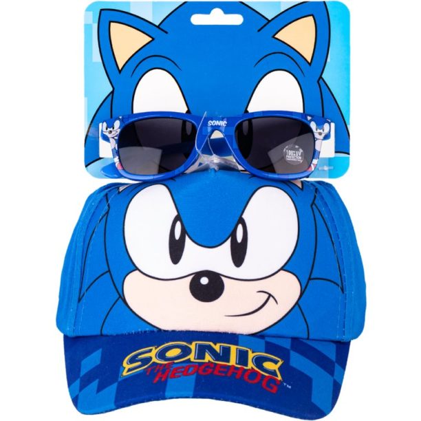 Sonic the Hedgehog Set Cap & Sunglasses комплект за деца 2 бр.