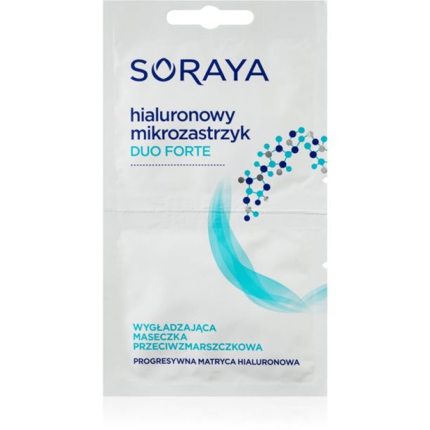 Soraya Hyaluronic Microinjection изглаждаща маска против бръчки 2x5 мл.