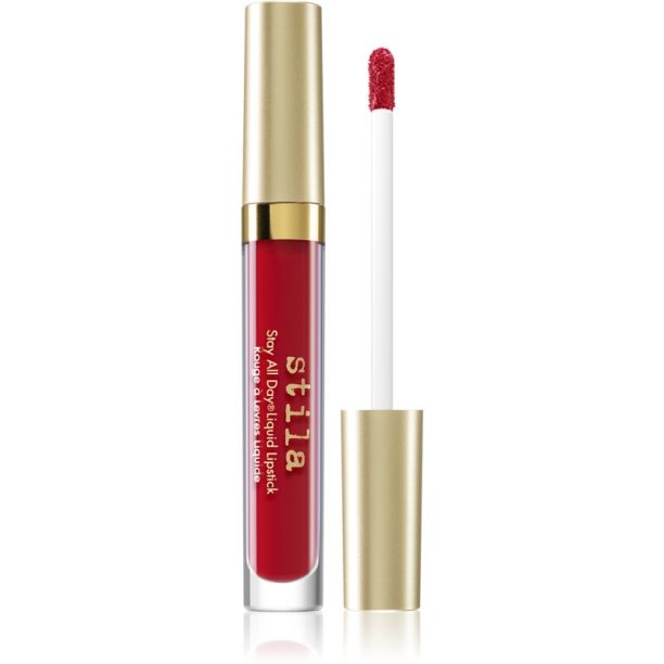 Stila Cosmetics Stay All Day дълготрайно течно червило Beso (True Red) 3 мл.