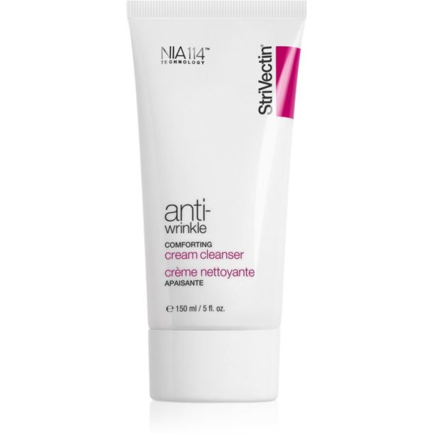 StriVectin Anti-Wrinkle Comforting Cream Cleanser почистващ крем за премахване на грим с анти-бръчков ефект 150 мл.