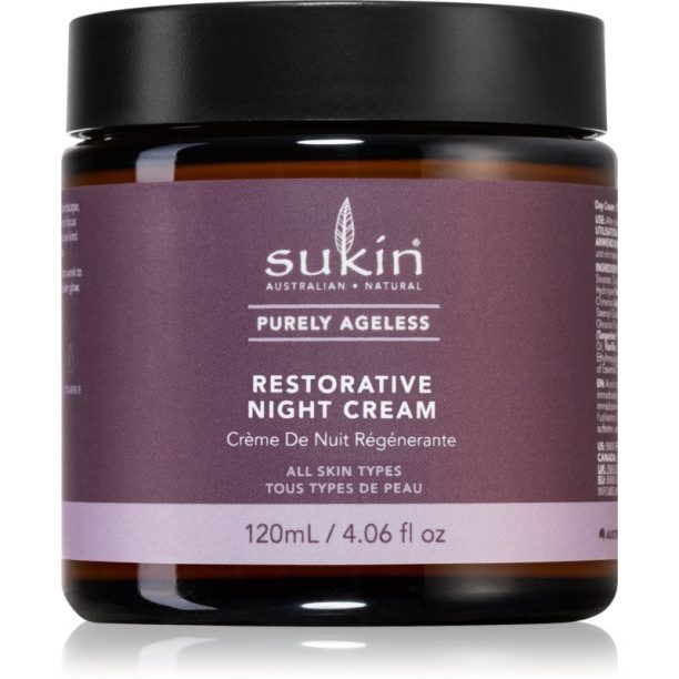 Sukin Purely Ageless възстановяващ нощен крем с регенериращ ефект 120 мл. на ниска цена