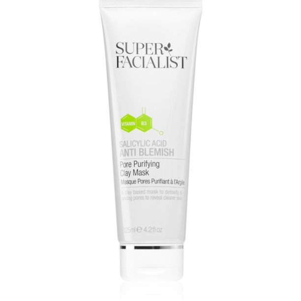 Super Facialist Salicylic Acid Anti Blemish маска с глина на прах 125 мл. на ниска цена