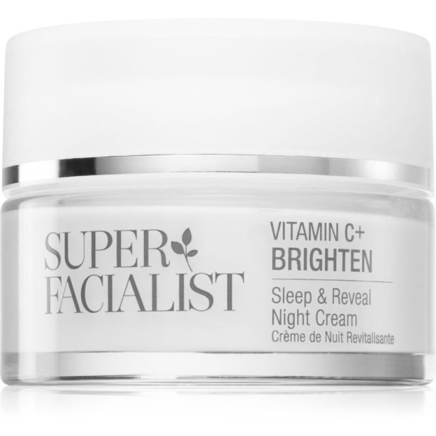 Super Facialist Vitamin C+ Brighten озаряващ нощен крем 50 мл. на ниска цена