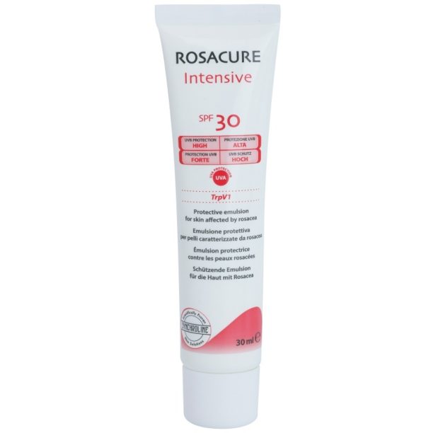 Synchroline Rosacure Intensive защитна емулсия за чувствителна кожа със склонност към зачервяване SPF 30 30 мл. на ниска цена