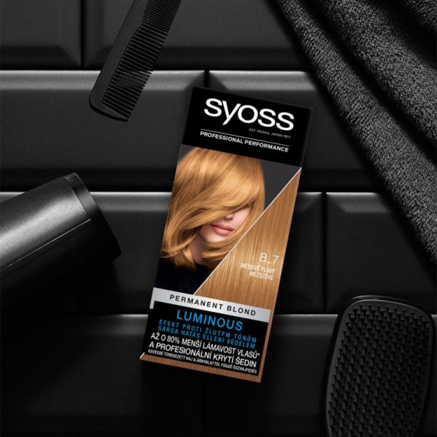 Syoss Color перманентната боя за коса цвят 8-7 Honey Blond 1 бр. купи на топ цена