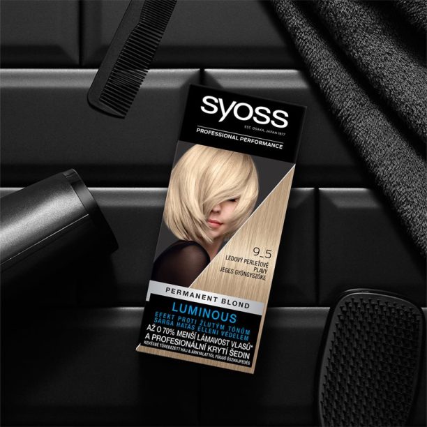 Syoss Color перманентната боя за коса цвят 9-5 Frozen Pearl Blonde купи на топ цена