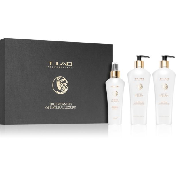 T-LAB Professional Coco Therapy подаръчен комплект (с ревитализиращ ефект)