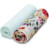 T-TOMI BIO Muslin Diapers пелени от плат Flowers 65x65 cm 2 бр.