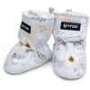 T-TOMI Booties Flowers детски пантофки 0-3 months