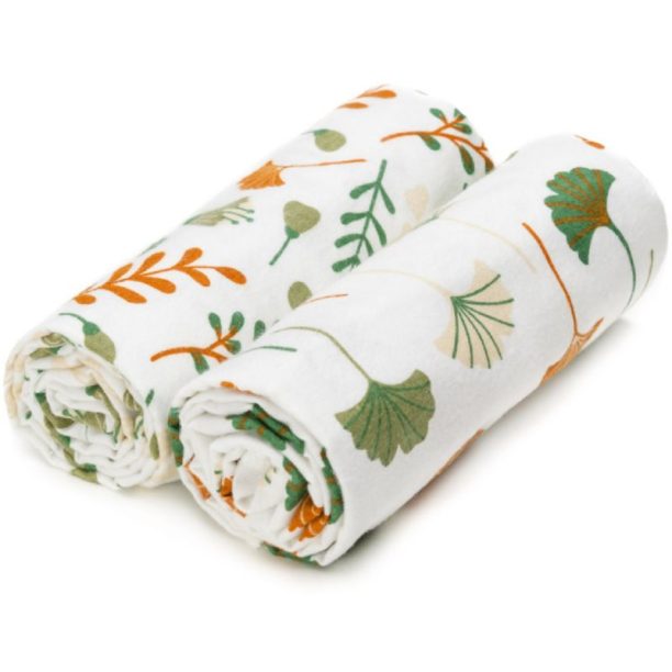 T-TOMI Cloth Towels Ginkgo хавлия Ginkgo 80x100 cm 2 бр.