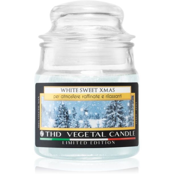 THD Vegetal White Sweet Xmas ароматна свещ 100 гр.