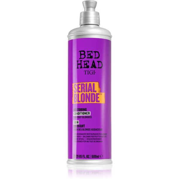 TIGI Bed Head Serial Blonde възстановяващ балсам за блонд коса и коса с кичури 600 мл.