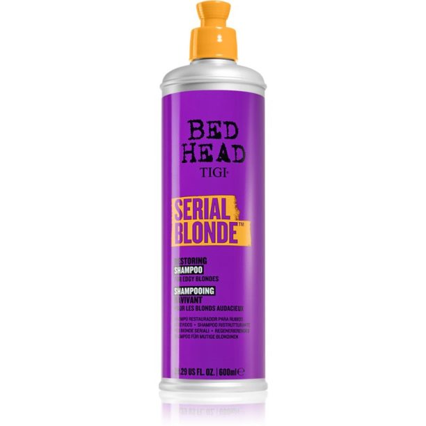 TIGI Bed Head Serial Blonde възстановяващ шампоан за руса коса 600 мл.