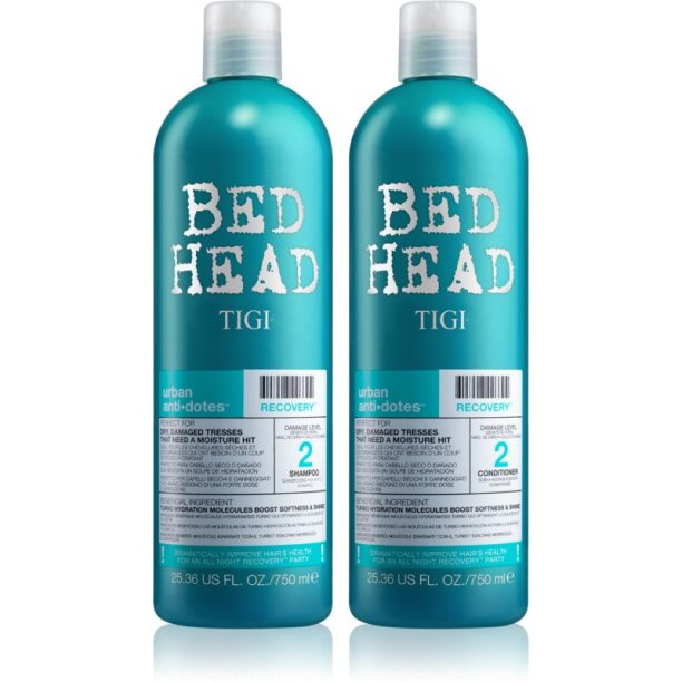 TIGI Bed Head Urban Antidotes Recovery комплект (за суха и увредена коса ) за жени на ниска цена