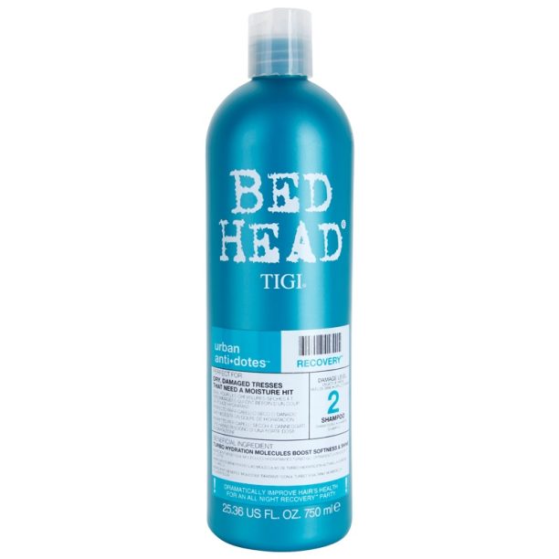 TIGI Bed Head Urban Antidotes Recovery шампоан за суха и увредена коса 750 мл.