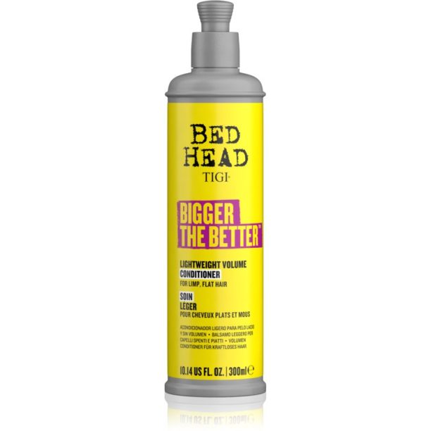 TIGI Bigger The Better Conditioner балсам за максимален обем на косата с кокосово масло 300 мл.