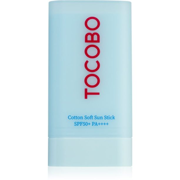 TOCOBO Cotton Soft защитен хидратиращ стик с матиращ ефект SPF 50+ 19 гр.