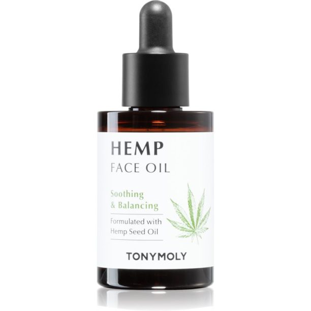 TONYMOLY HEMP леко масло за лице с конопено масло 30 мл.